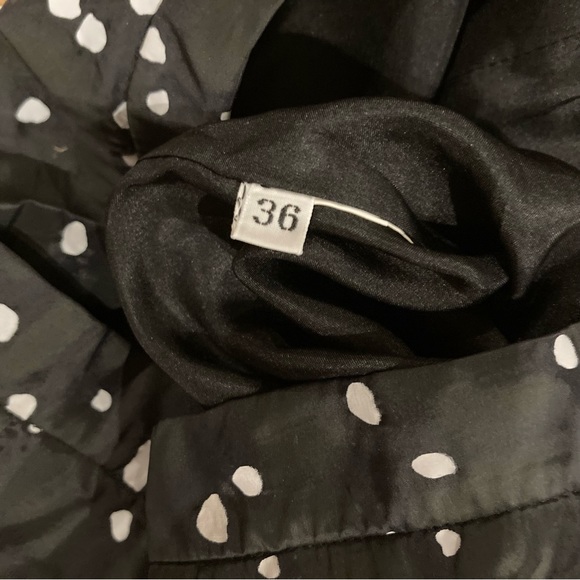 Jil Sander Textured Abstract Polka Dot Pencil Skirt Designer - Picture 13 of 13